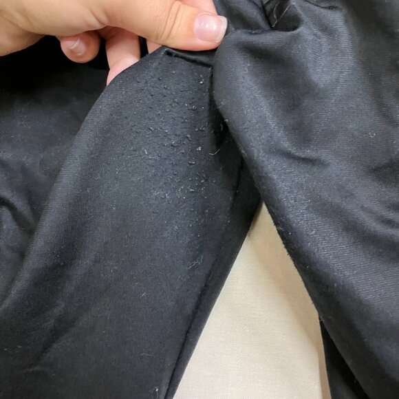 Adidas Men’s L Black Essentials 3-Stripes Pants Secure Pockets Tapered Joggers - Picture 8 of 11